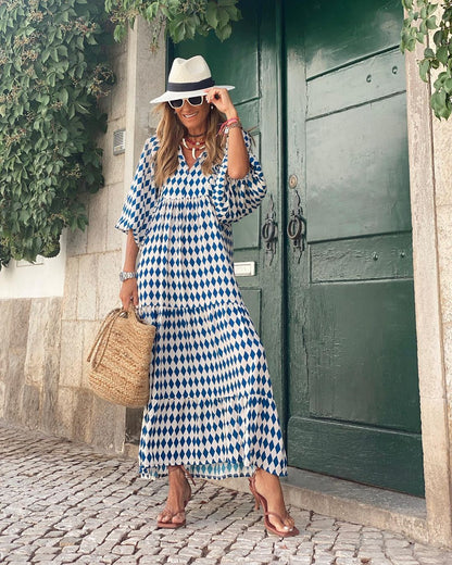 Fleur | Maxi Sukienka Boho