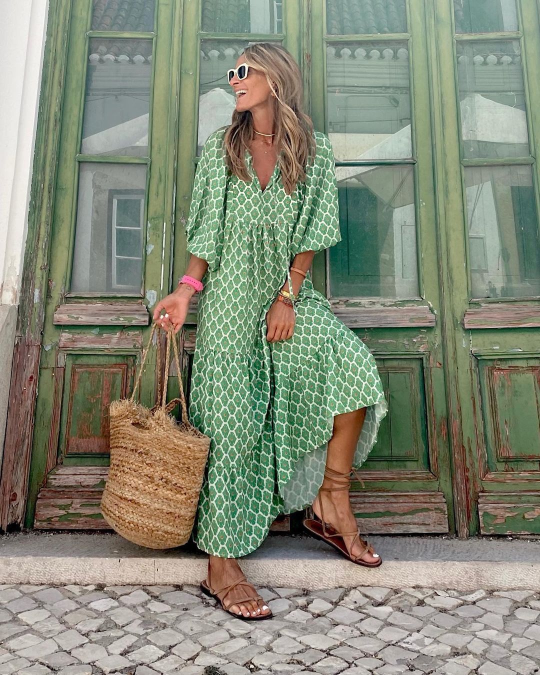 Fleur | Maxi Sukienka Boho