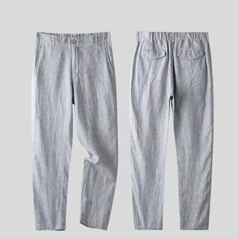 Patryk™ | Elegancki lniany garnitur