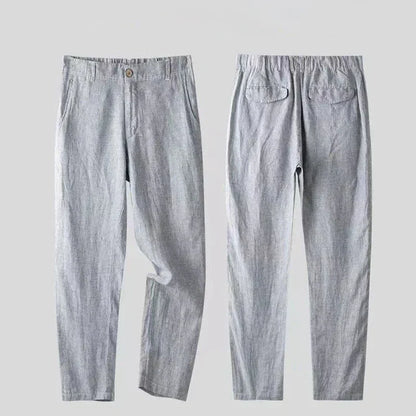 Patryk™ | Elegancki lniany garnitur