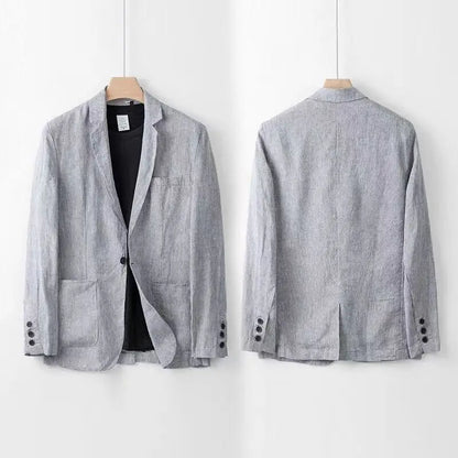 Patryk™ | Elegancki lniany garnitur