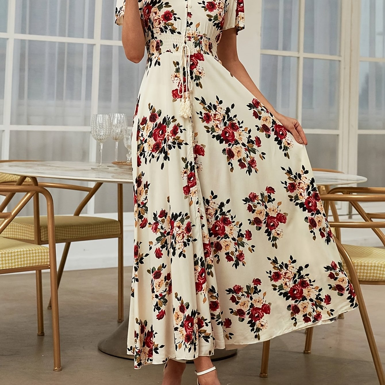 Clara™ | Boho Maxi Dress