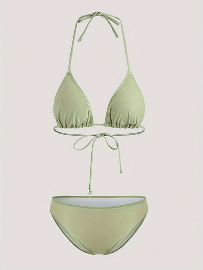 Teofila | Bikini Z Wiązaną Narzutką