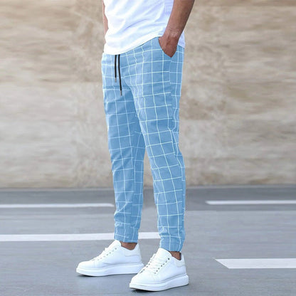 Sergiusz™ | Męskie Spodnie Jogger W Kratę