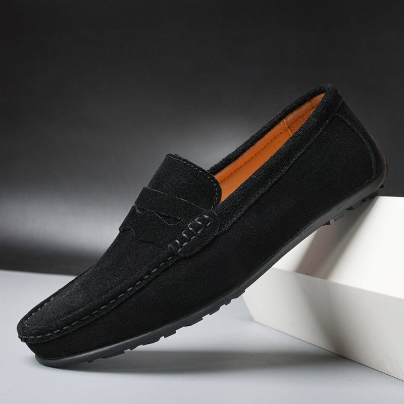 Gustaw™ | Zamszowe Mokasyny