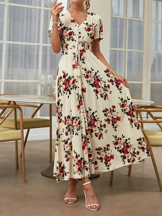Clara™ | Boho Maxi Dress
