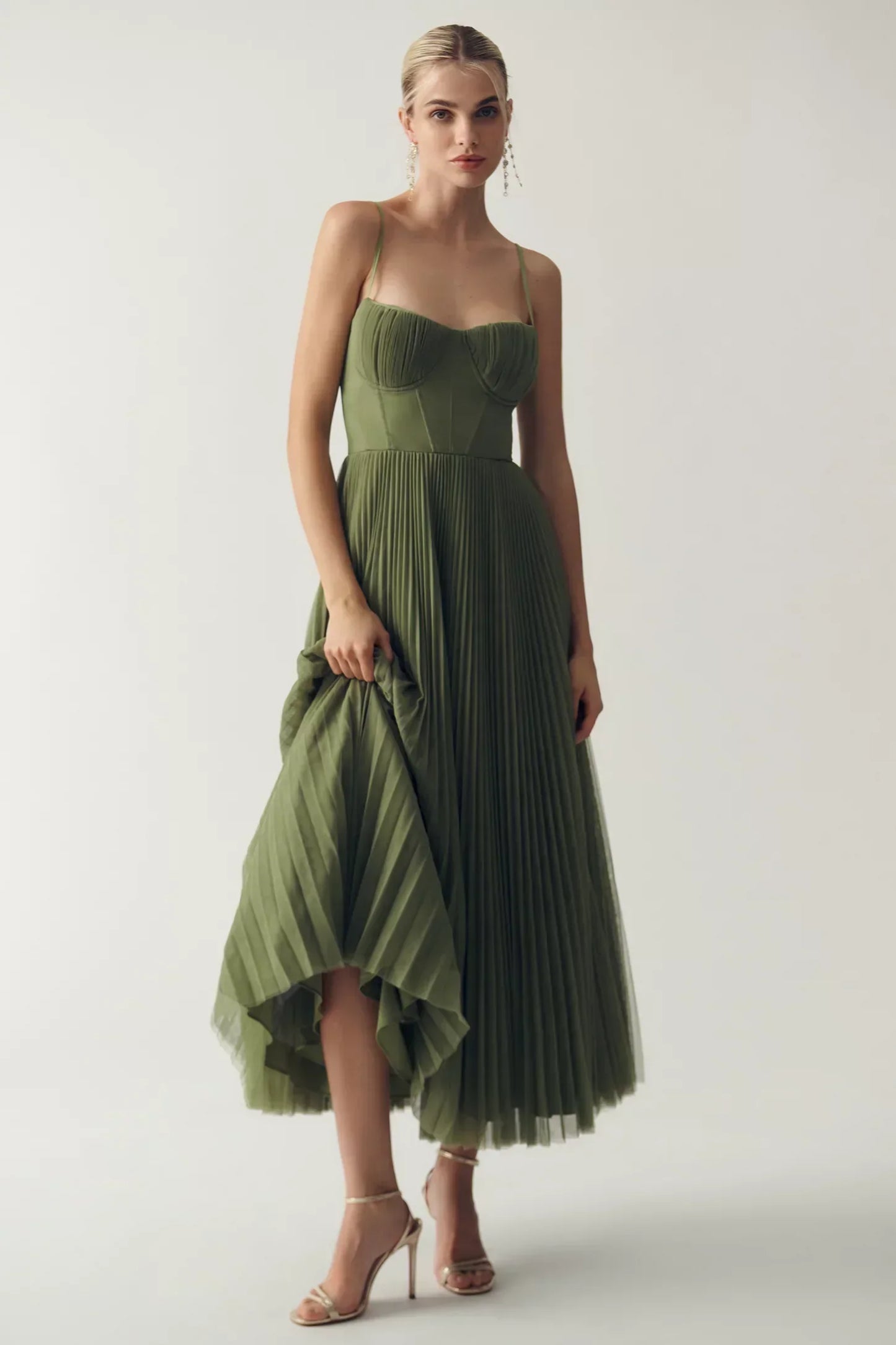Lillian™ | Plisowana Sukienka Mid