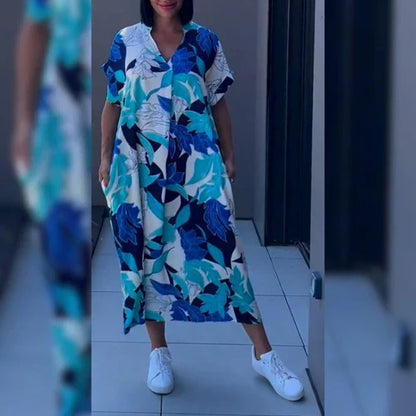 Elena™ | Elegancka sukienka w kwiaty