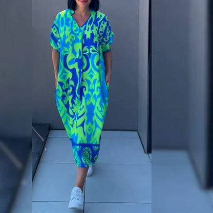 Elena™ | Elegancka sukienka w kwiaty