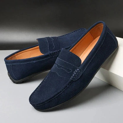 Gustaw™ | Zamszowe Mokasyny