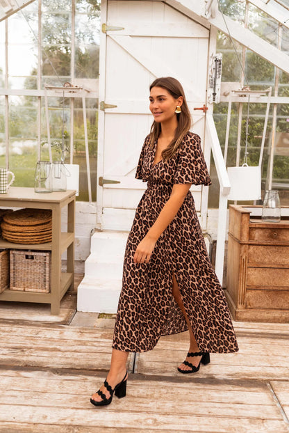 STELLA™ | MAXI SUKIENKA W LEOPARDZIE